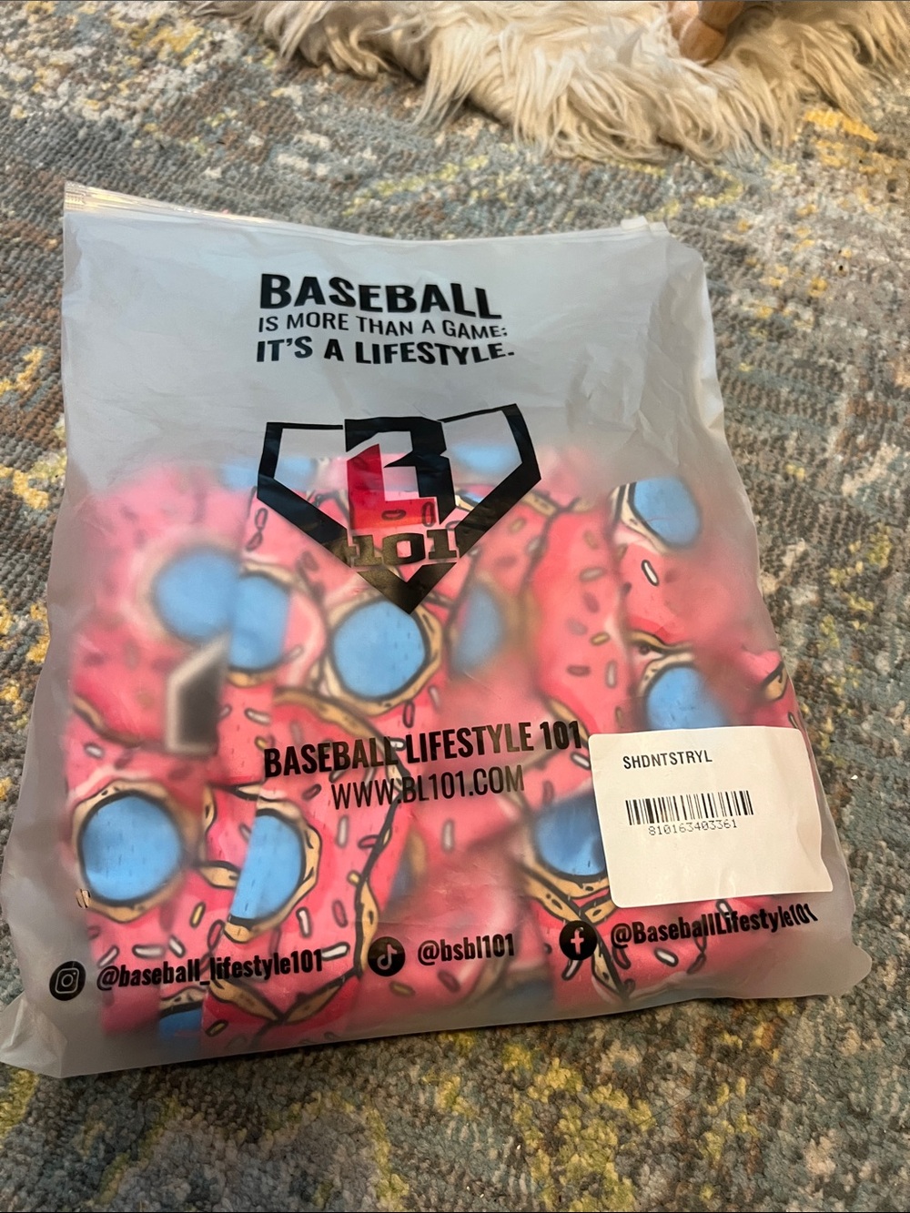 NWT Donut Print YL Shorts - BL101 - Picture 2 of 4